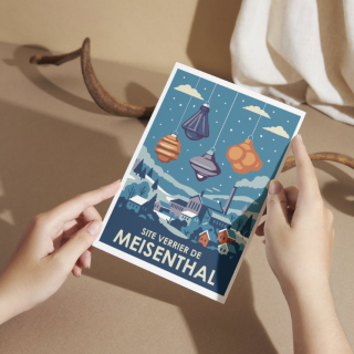 Moselle Illustrated Posters A6 | MOSL