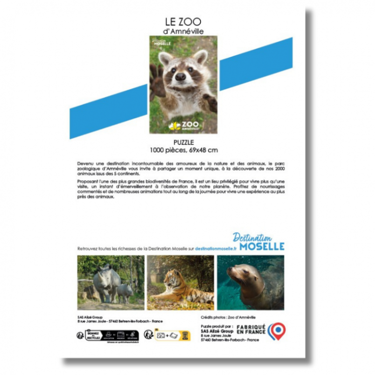 Puzzle Raccoon Zoo - Puzzles | MOSL