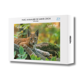 Park von Sainte-Croix Luchs puzzle zum ausdrucken - speziell für Kinder - Puzzles | MOSL