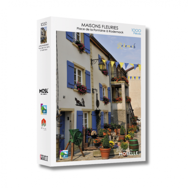 Puzzle Flowered Houses Rodemack - Puzzles | MOSL