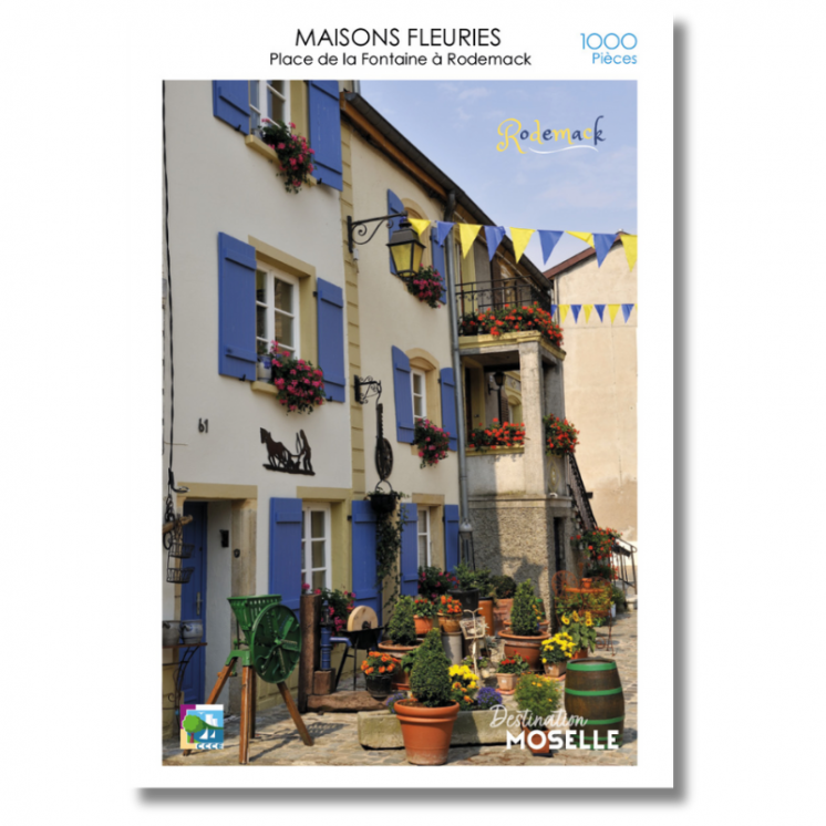 Puzzle "Maisons Fleuries Rodemack" - Puzzles | MOSL