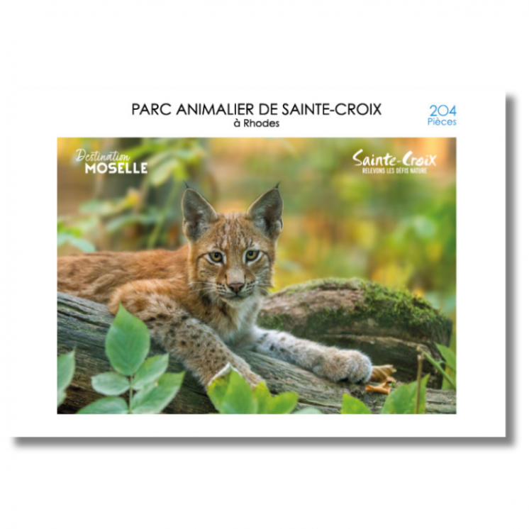 Park von Sainte-Croix Luchs puzzle zum ausdrucken - speziell für Kinder - Puzzles | MOSL