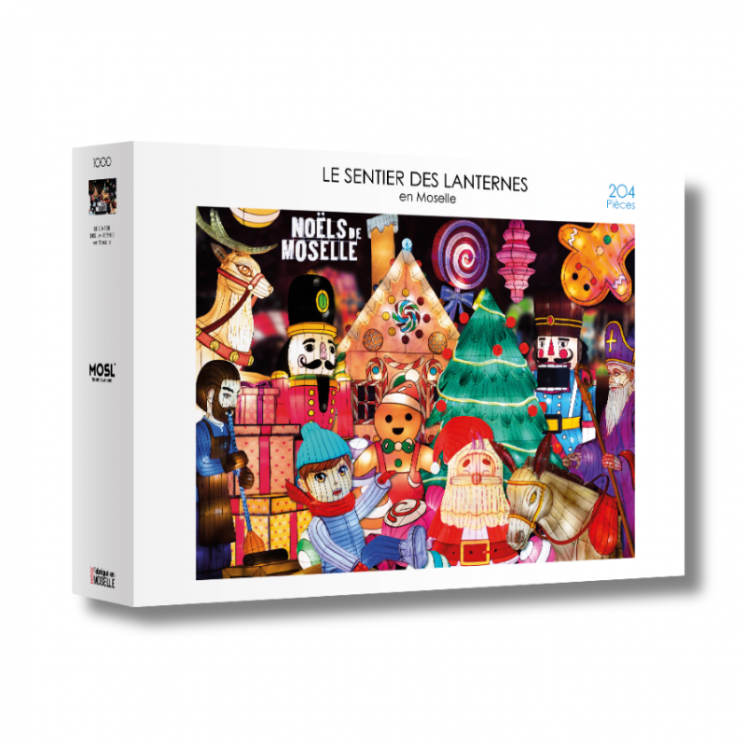 Moselle Christmas puzzle - special for kids - Puzzles | MOSL