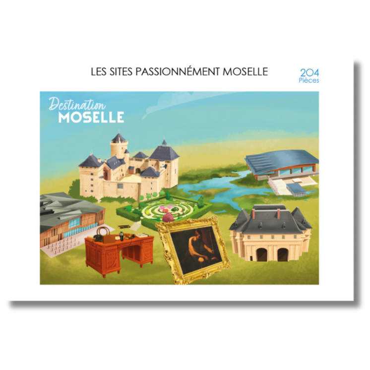 Puzzle Orte Passionnément Moselle - speziell für Kinder - Puzzles | MOSL