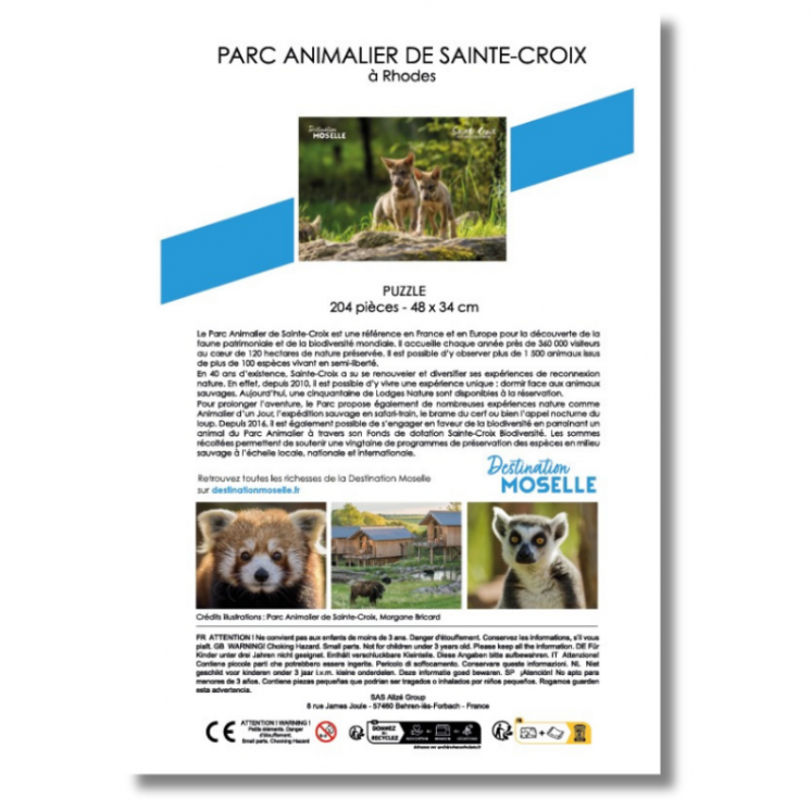 Park von Sainte Croix Wölflinge Puzzle - Puzzles | MOSL