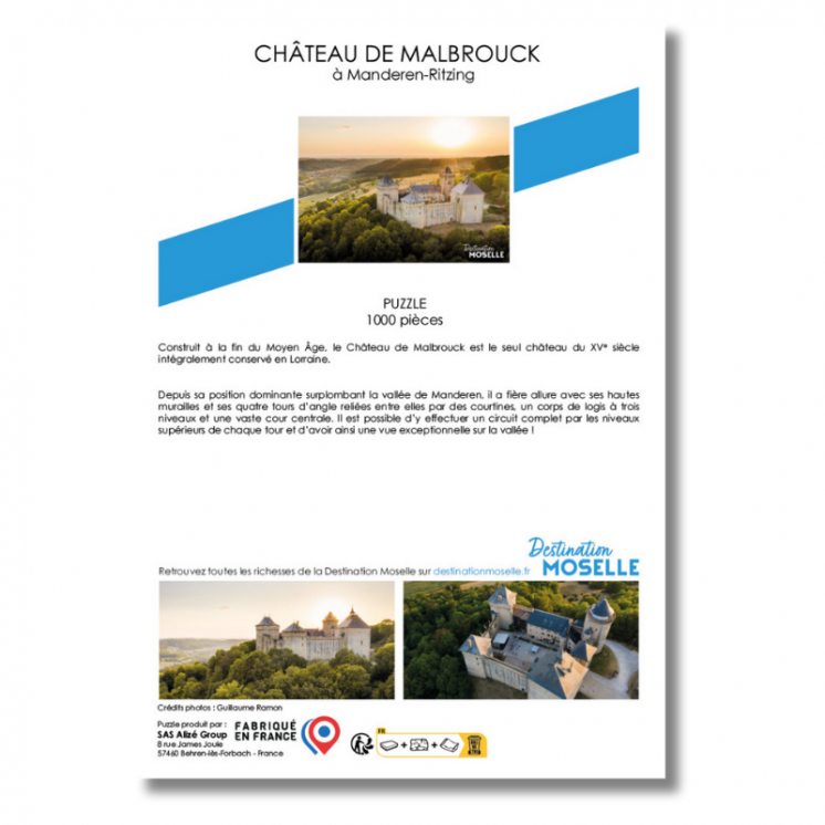 Puzzle "Château de Malbrouck" - Puzzles | MOSL