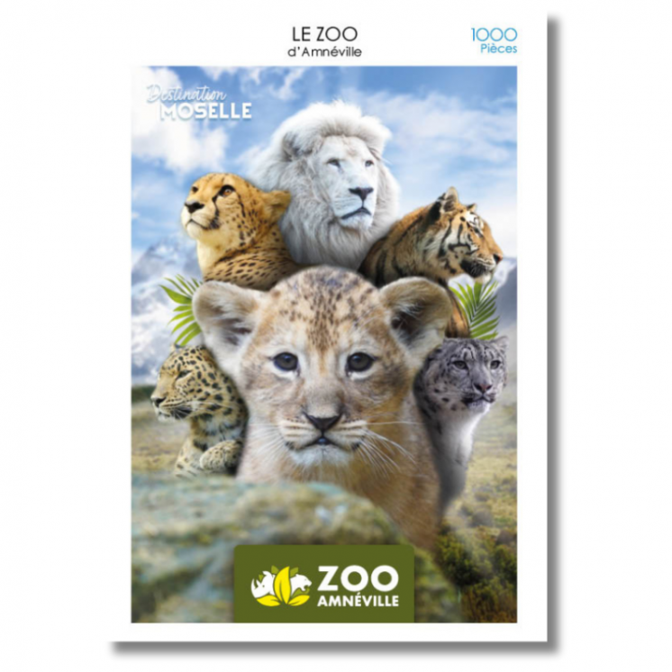 Lions puzzle - Zoo d'Amnéville - Puzzles | MOSL