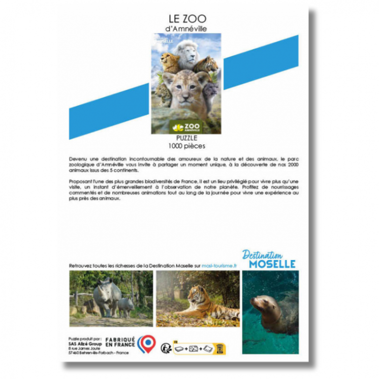 Lions puzzle - Zoo d'Amnéville - Puzzles | MOSL