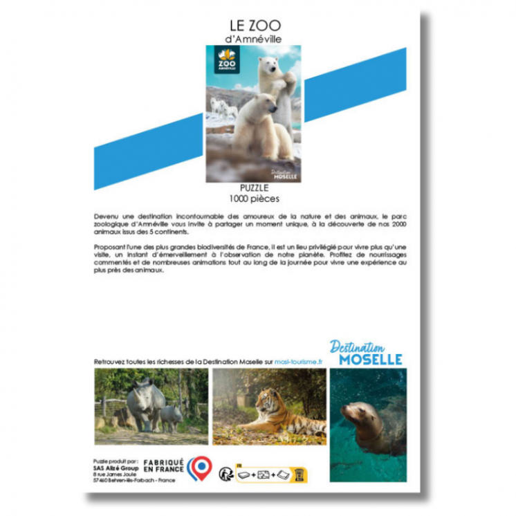 Puzzle Bear Amnéville Zoo - Puzzles | MOSL