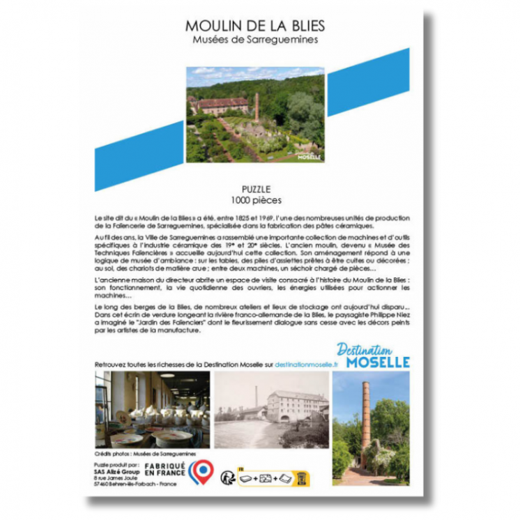 Puzzle "Moulin de La Blies" - Puzzles | MOSL