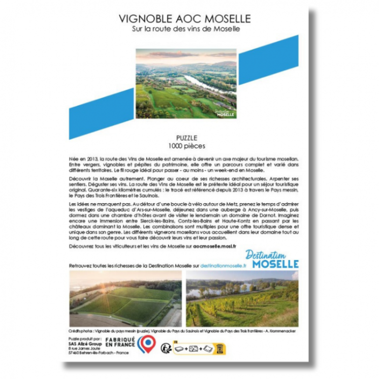 AOC Moselle vineyard puzzle - Puzzles | MOSL