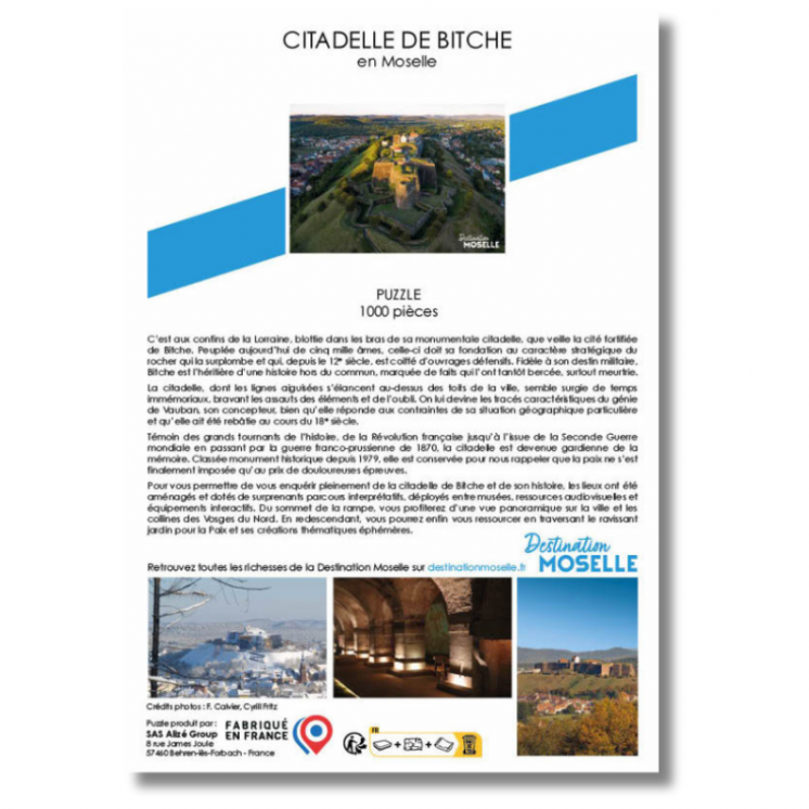 Puzzle "Citadelle de Bitche" - Puzzles | MOSL