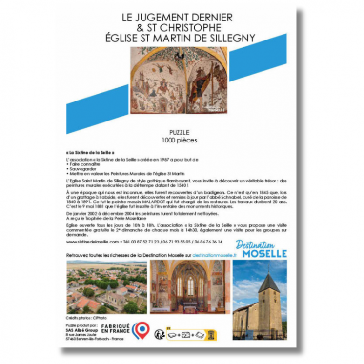 Puzzle Kirche Saint-Martin von Sillegny - Puzzles | MOSL