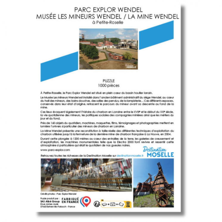 Parc Explor Wendel puzzle - Puzzles | MOSL