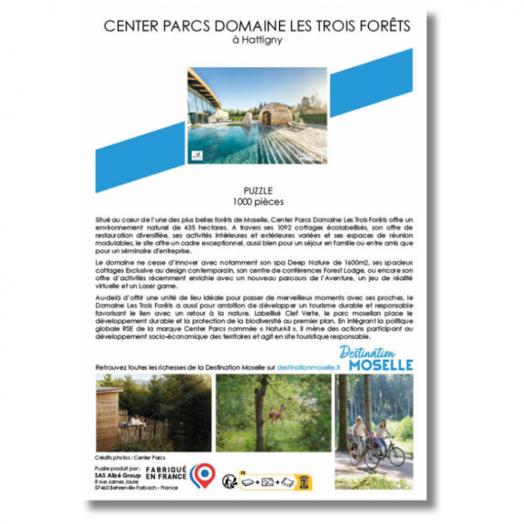 Puzzle “Center Parcs” - Puzzles | MOSL