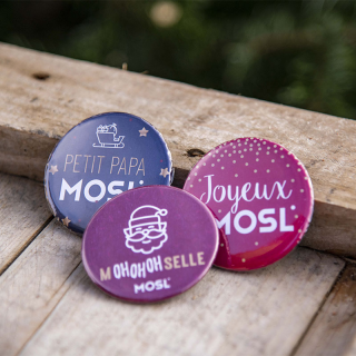 Badges aimantés Noël (lot de 3) - Édition Noël | MOSL