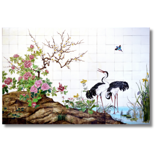 Peony heron puzzle - special for kids - Puzzles | MOSL