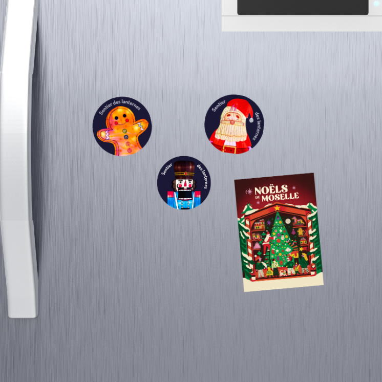 Moselle Christmas 2025 Magnets – 4 Models | MOSL