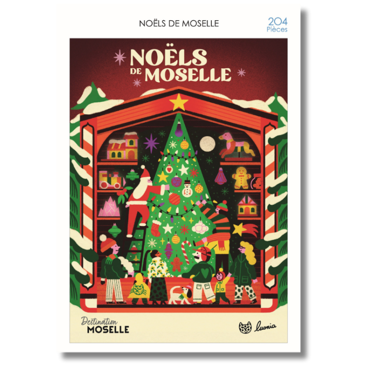 Puzzle Noëls de Moselle 2025 - Enfant | MOSL