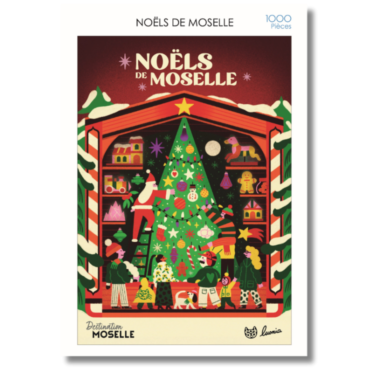 Puzzle Noëls de Moselle 2025 - Adulte | MOSL