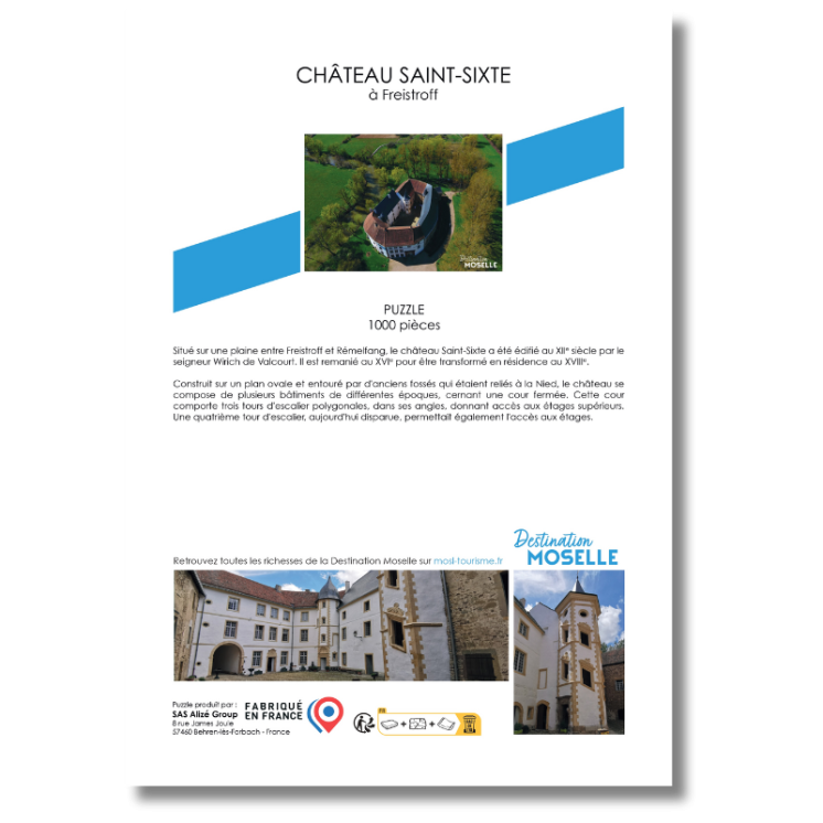 Puzzle "Château Saint-Sixte" - Puzzles | MOSL
