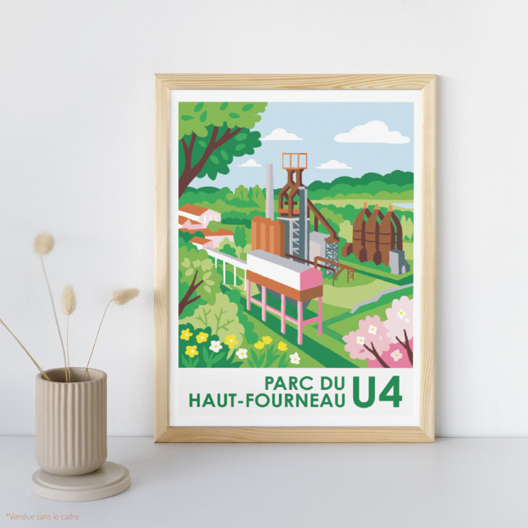 Illustrated Posters of Moselle | MOSL