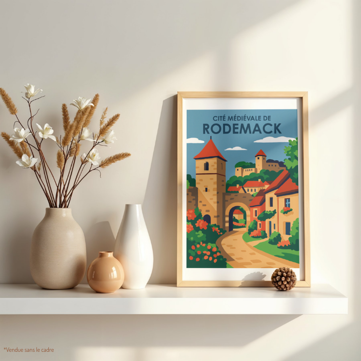 Illustrated Posters of Moselle | MOSL