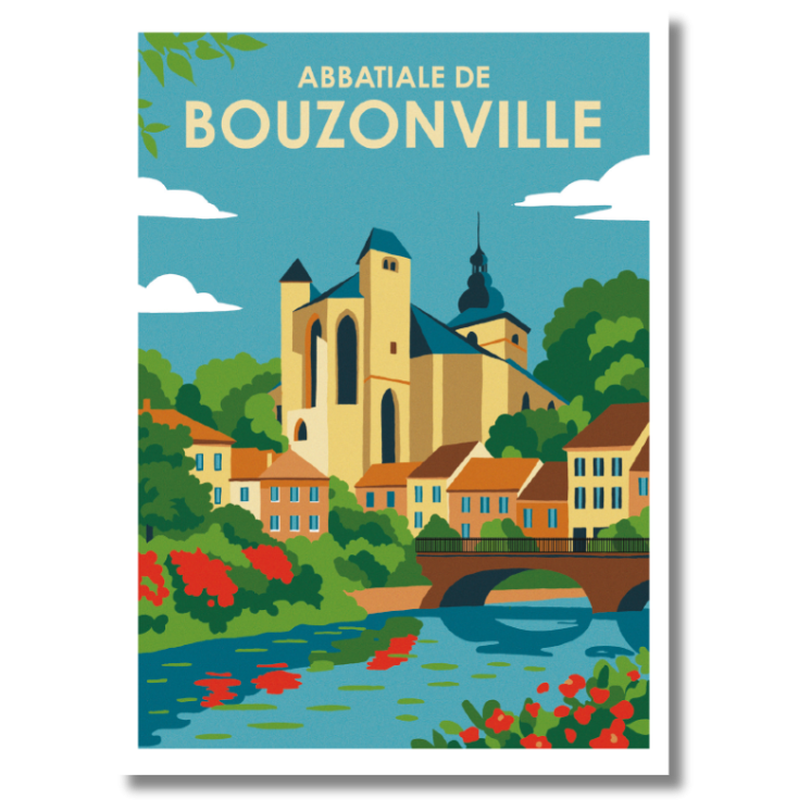 Illustrated Posters of Moselle | MOSL
