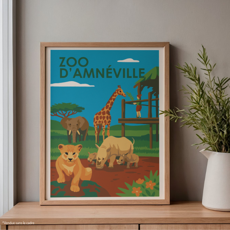 Illustrierte Poster aus der Moselregion | MOSL