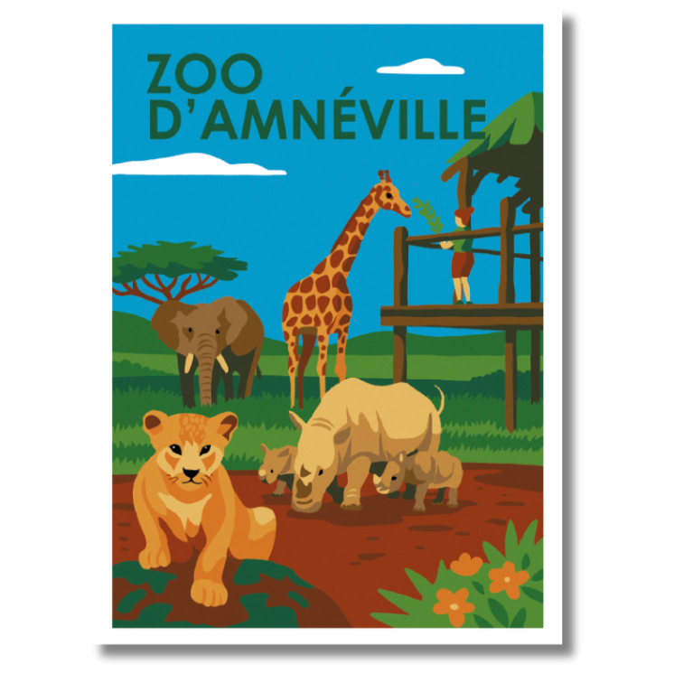 Illustrierte Poster aus der Moselregion | MOSL