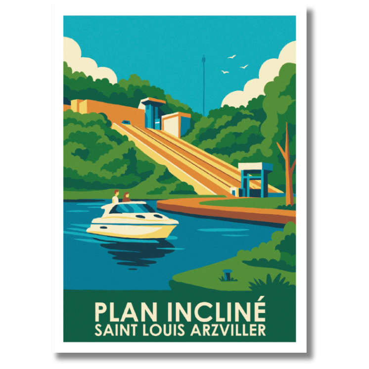 Moselle Illustrated Posters A5 | MOSL