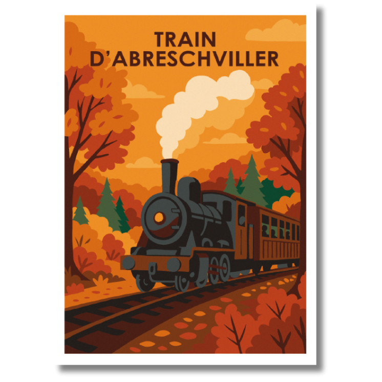 Affiches illustrées de Moselle A5 | MOSL