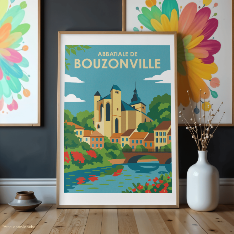 Moselle Illustrated Posters A5 | MOSL