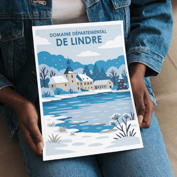 Affiches illustrées de Moselle A5 | MOSL